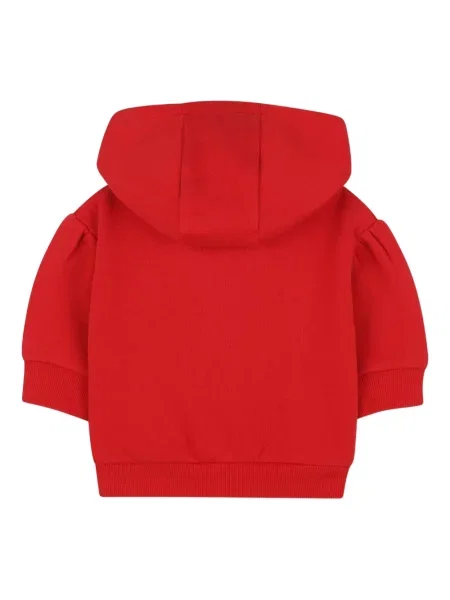 Bluza z kapturem dziecięca Kenzo czerwona
