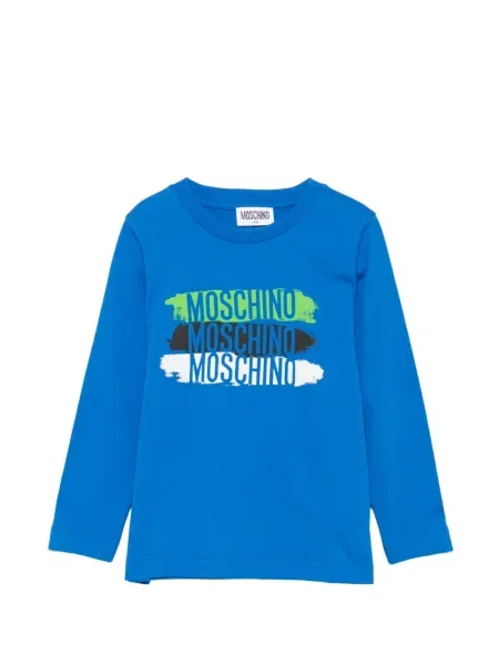 Koszula dziecięca Moschino niebieska