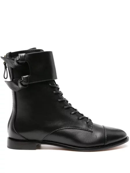 Botine Alexandre Birman din piele negru