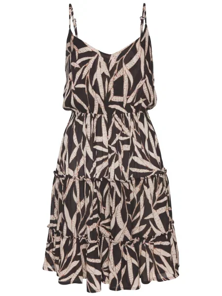 S.Oliver Rochie de vară nisipiu negru