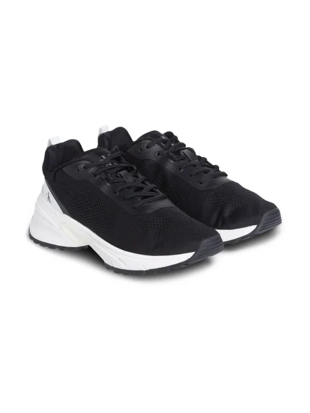 Calvin Klein Jeans Sneakers Hike Runner Tech Knit negru