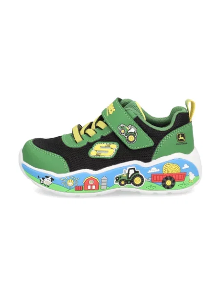Dětské tenisky Skechers zelené