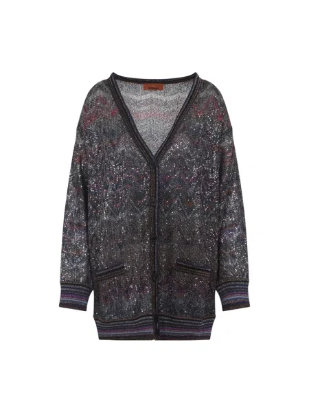 Missoni Swetry Kobieta Wielobarwność Sweter Wielokolorowy Stylowy Chic Touch