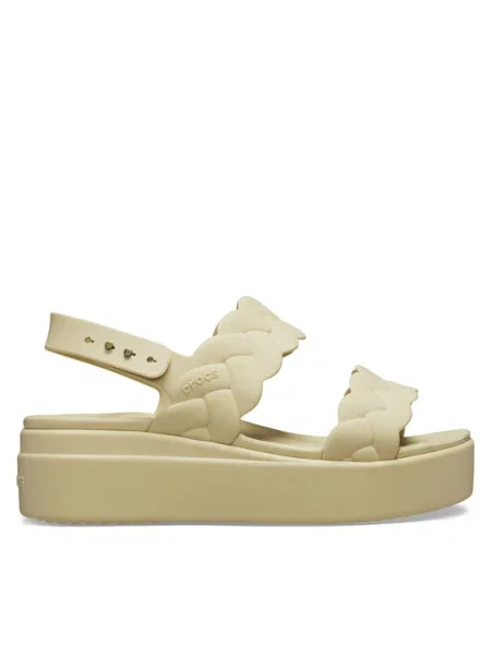 Crocs Sandale Brooklyn Woven Upper LW bej