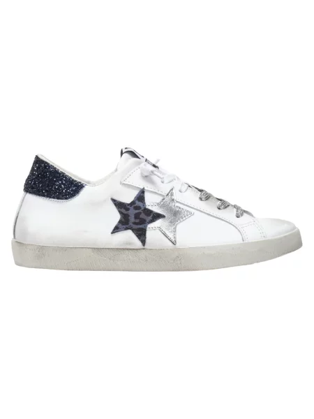 Sneakersy 2star skórzane białe