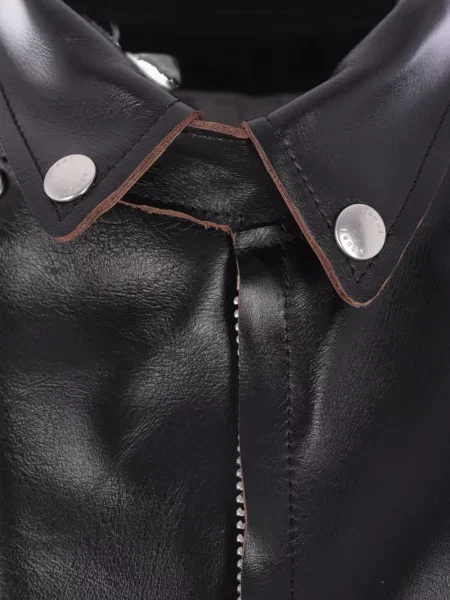 Geanta de piele Sacai negru