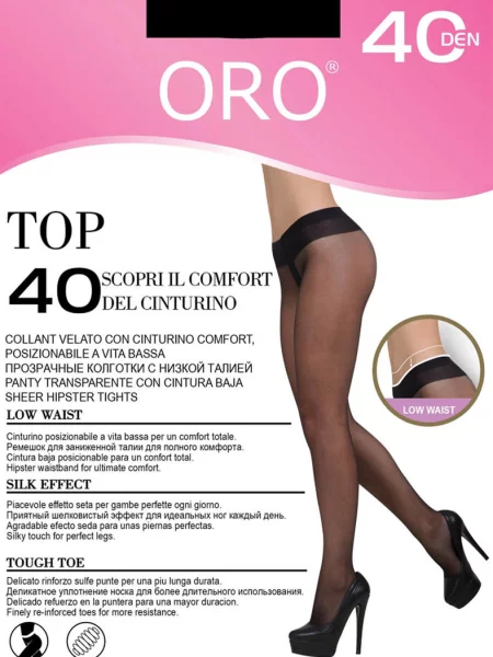 Колготы Oro черные