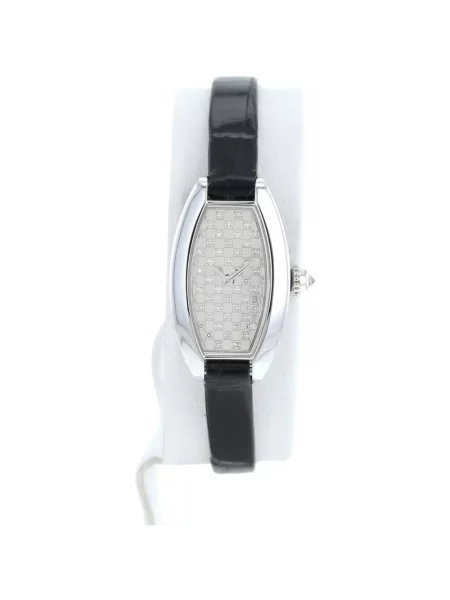 Mini ceas Cartier mini argintiu