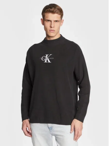 Calvin Klein Jeans Sveter čierna