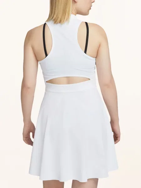 Tenisové šaty Nike Dri-Fit Advantage white/black bílé