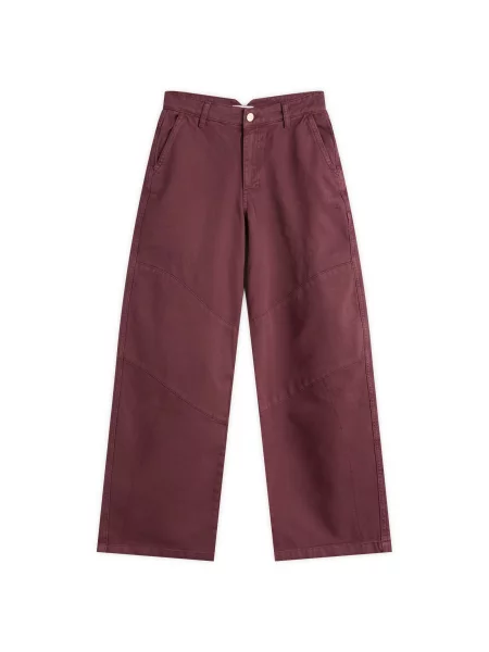 Jeansy Damson Madder bordowe