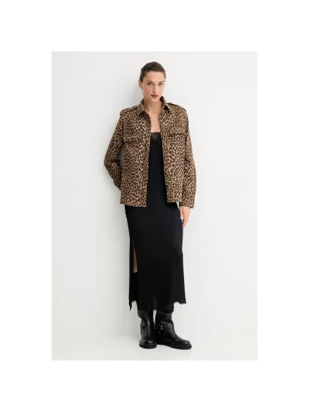 Kurtka jeansowa Zadig & Voltaire brązowa