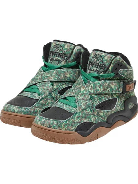 Ewing Magas szárú sportcipők Rogue M.O.P zöld / fűzöld / világoszöld fekete