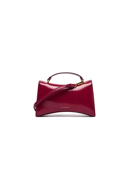 KARL LAGERFELD Ročna torba Bordo rdeča