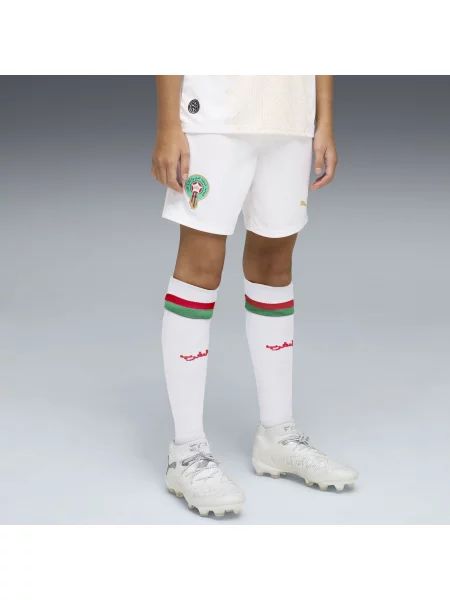 PUMA Młodzieżowe szorty Maroka Akcesoria biały