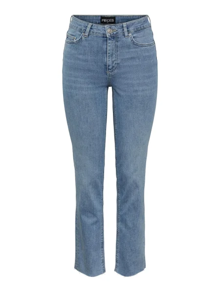 PIECES Jeans DELLY denim albastru