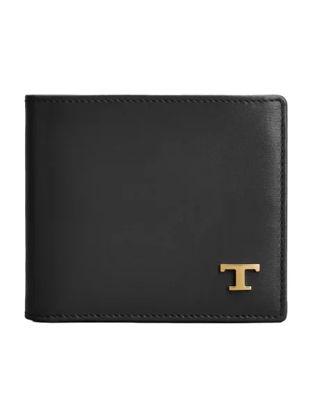Portfel Tod's skórzany czarny