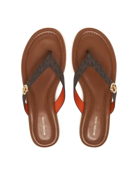 Chiloți tanga Michael Michael Kors maro