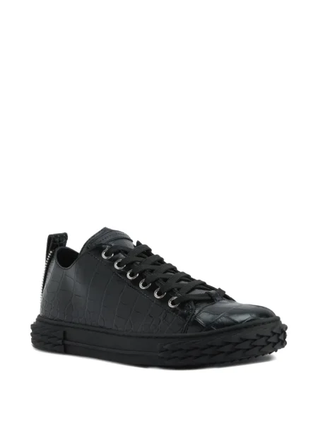 Маратонки Giuseppe Zanotti с връзки с дантела черно