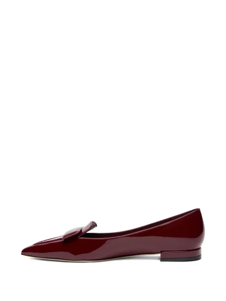 Балеринки Stuart Weitzman без ток червено