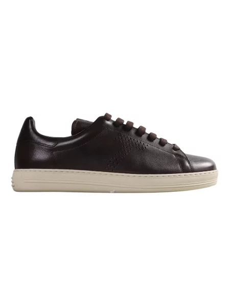 Sneakersy Tom Ford brązowe
