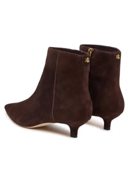 Polokozačky LAUREN RALPH LAUREN Frncsa Bt Hl Bo Bte hnědá