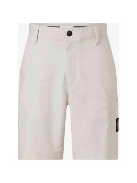 Spodenki Calvin Klein Jeans Ripstop w kolorze białym i czarnym XS białe