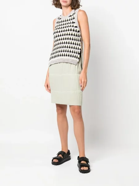 Sukně Comme Des Garçons Pre-owned zelené