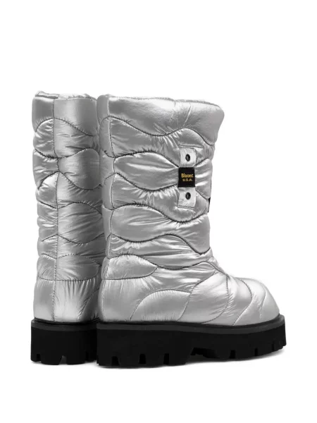 Botine Blauer argintiu