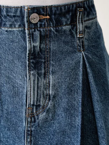 Calvin Klein Jeans пола от деним синьо