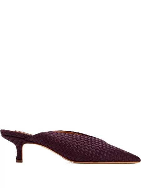 Papuci tip mules Naghedi violet