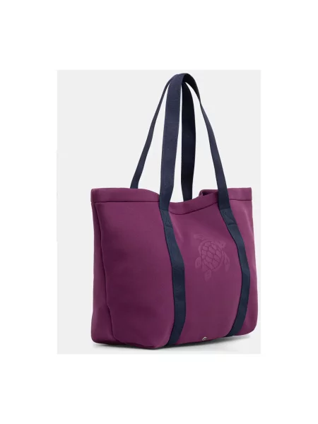 Vilebrequin torebka shopper BAGSIB różowa