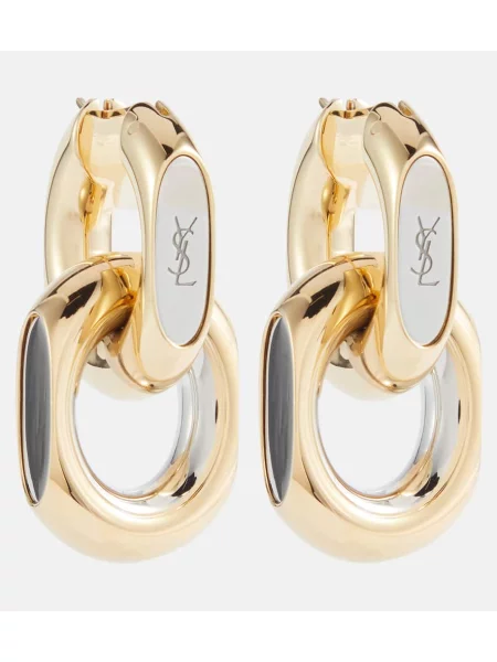 Cercei Saint Laurent auriu