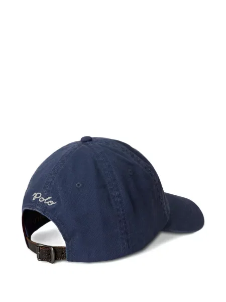 Prugasta lanena šilterica Polo Ralph Lauren bijela