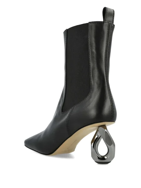 Botine chelsea Jw Anderson din piele negru