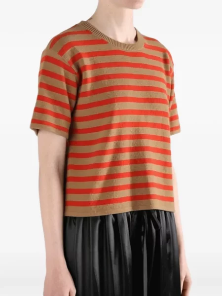 Tricou The Elder Statesman maro