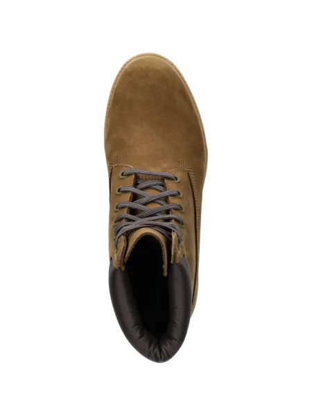 Šněrovací krajkové zateplené turistické boty Timberland hnědé