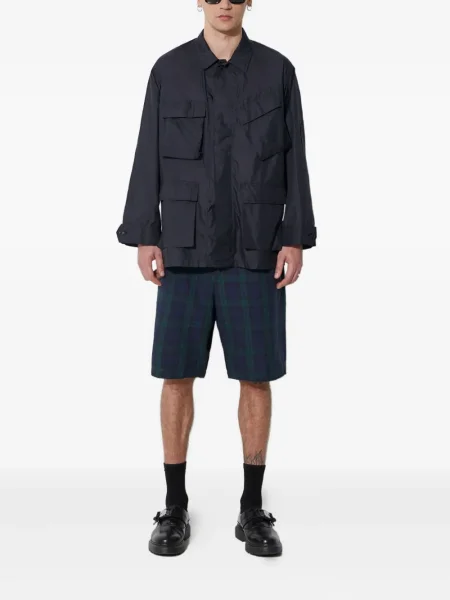 Pledinės plisuoti šortai Engineered Garments mėlyna