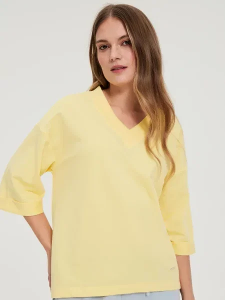 Geacă Marisse galben