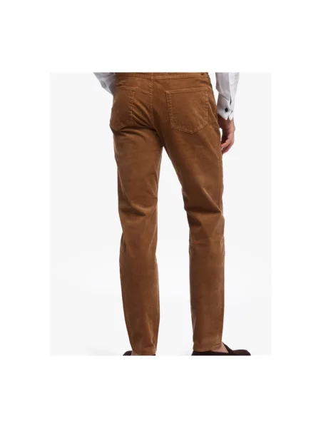 Spodnie Brooks Brothers brązowe