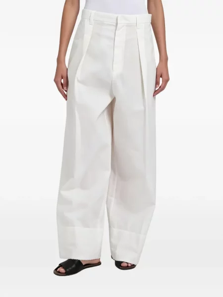 Pantaloni Brunello Cucinelli alb