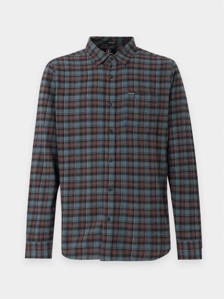 Volcom Cămașă CADEN PLAID albastru / roșu negru