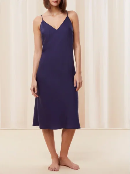 Triumph Нощница Silky Sensuality тъмносин