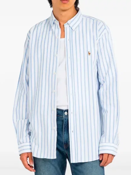 Siuvinėtos pledinės šortai Polo Ralph Lauren raudona