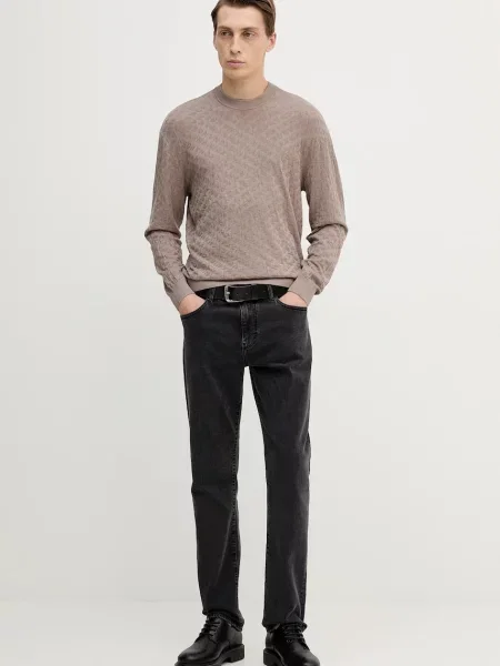 Светр Armani Exchange легкий коричневий