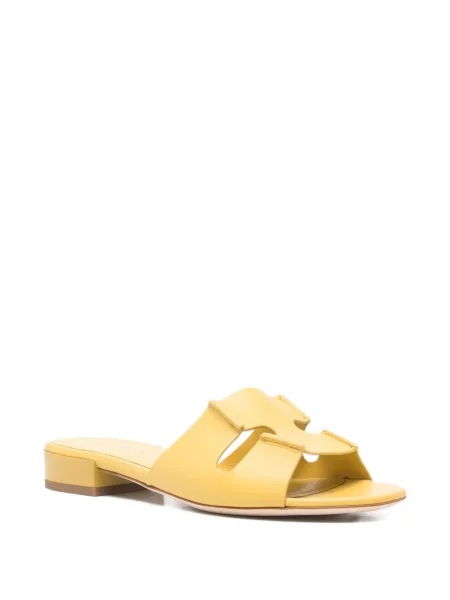 Sandale Rodo din piele galben