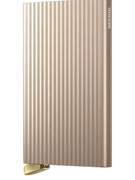 Secrid kártyatartó FLUTED bézs