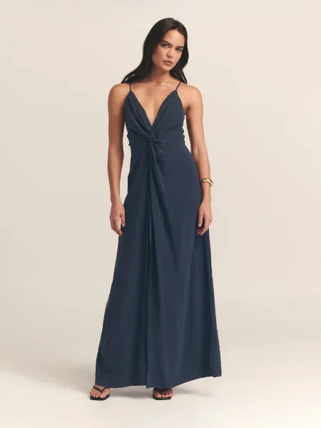 St MRLO Rochie Volos bleumarin