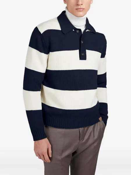 Polo Paul & Shark cu dungi albastru