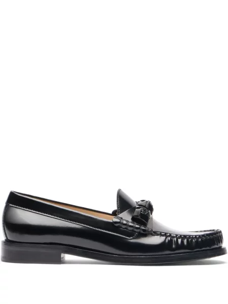 Pantofi loafer Stuart Weitzman din piele negru